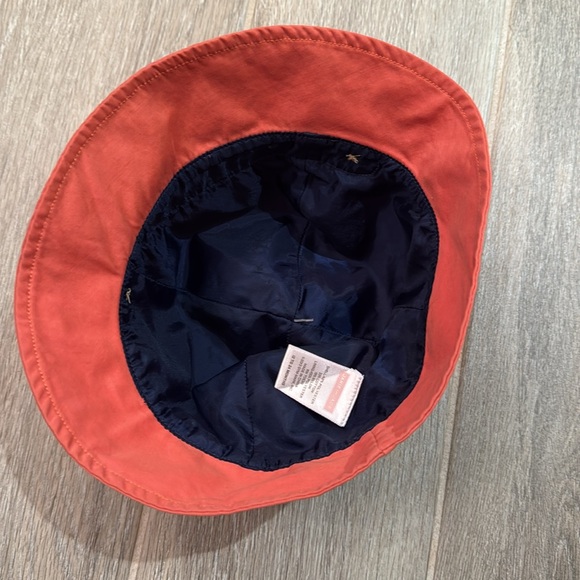 Janie and Jack Orange Bucket Hat - Picture 4 of 6